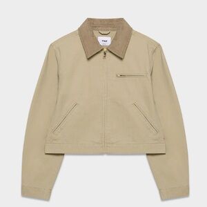 Aritzia NWT Tan Khaki Barkley Lightweight
Workwear Jacket